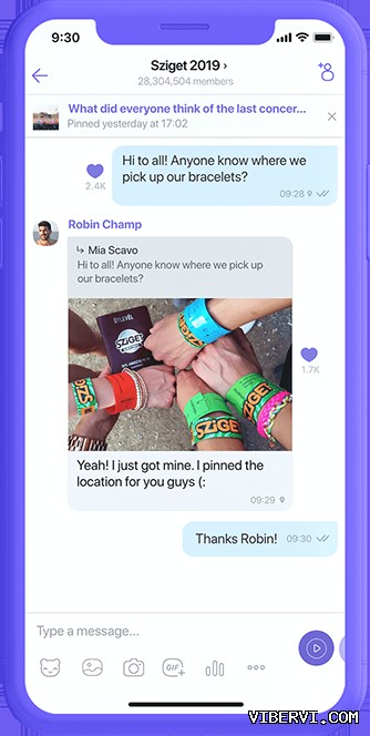 Viber群聊禁言功能讲解